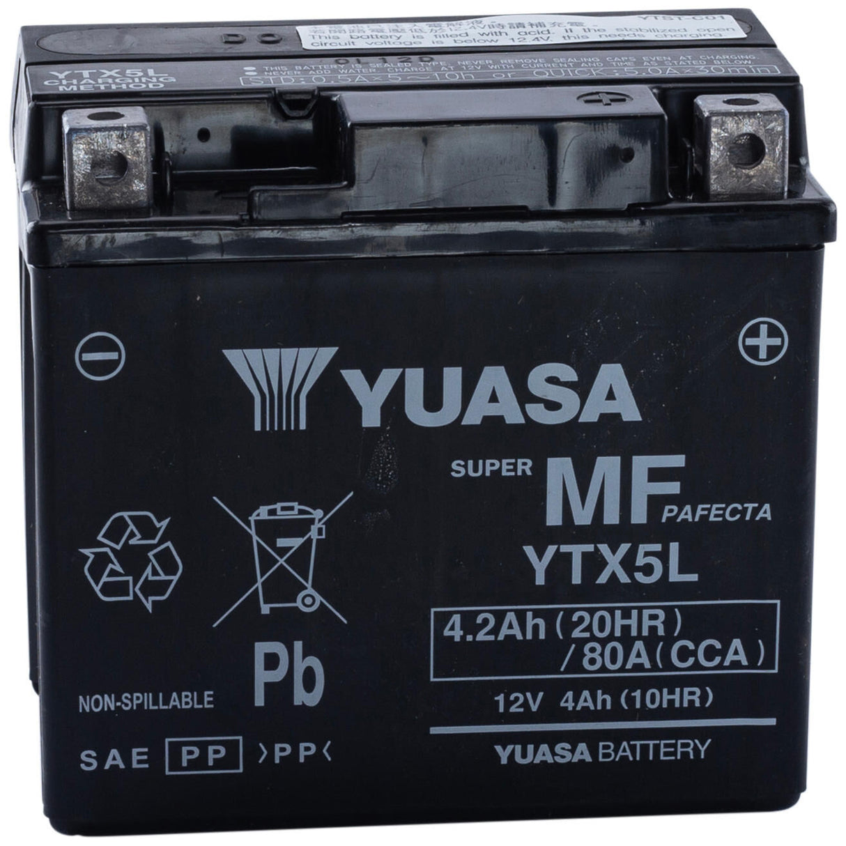 Yuasa batterij ytx5l-bs .