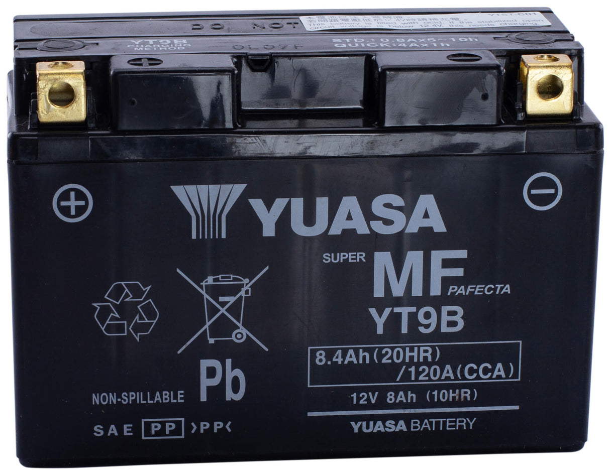 Yuasa batterij yt9b-bs .