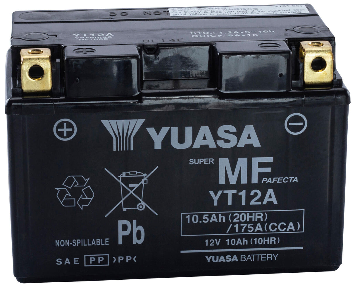 Yuasa batterij yt12a-bs .
