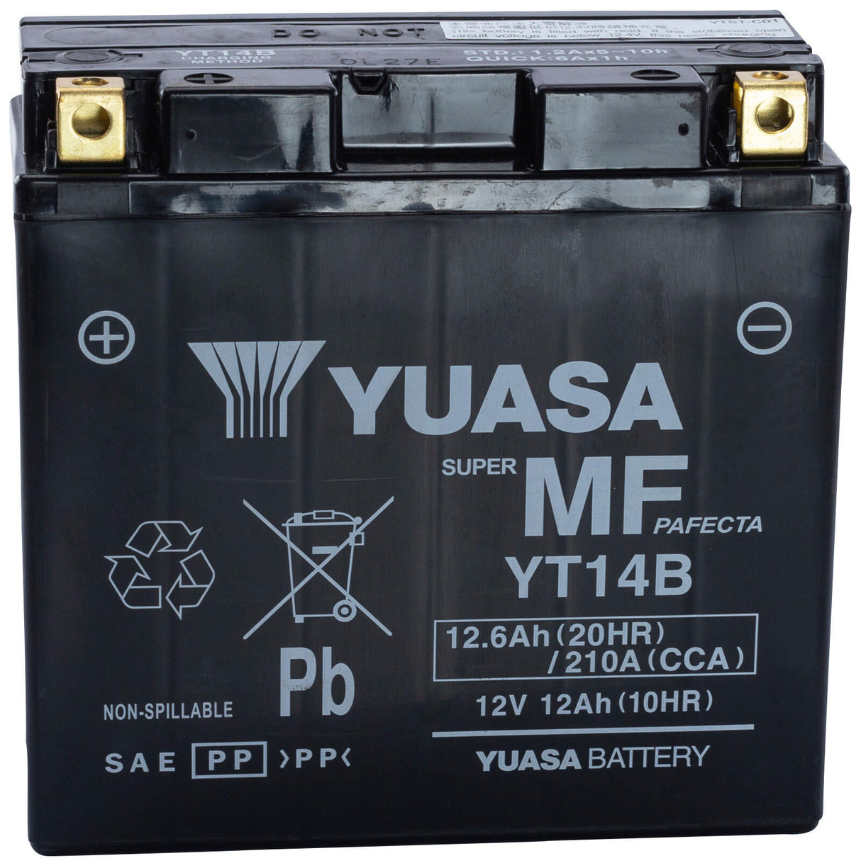 Yuasa batterij yt14b-bs .