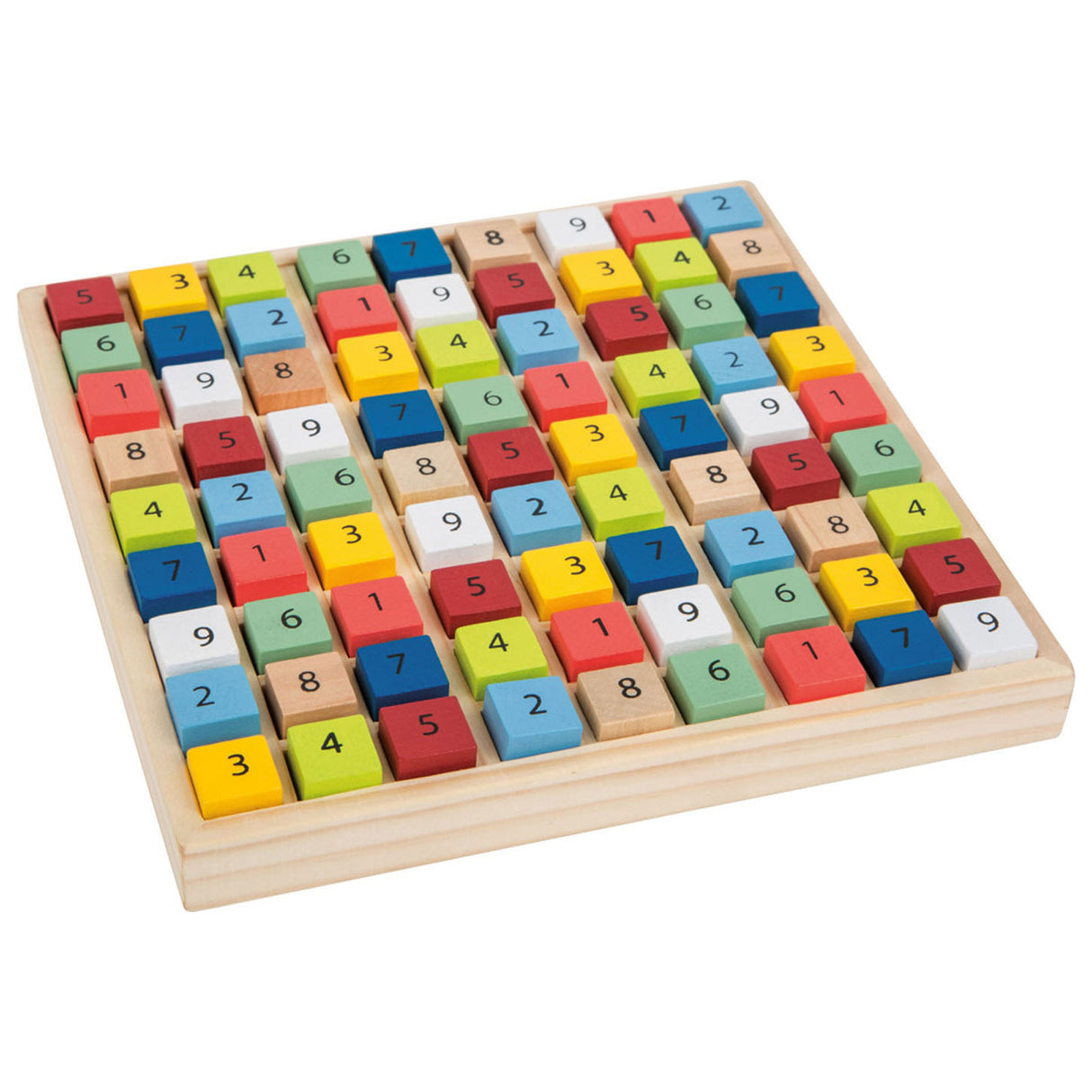 Small foot - houten sudoku spel kleur, 82dlg.