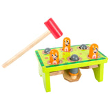 Small foot - houten hamerbank mollen
