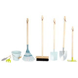 Small foot - houten kinder tuingereedschap, 8dlg.