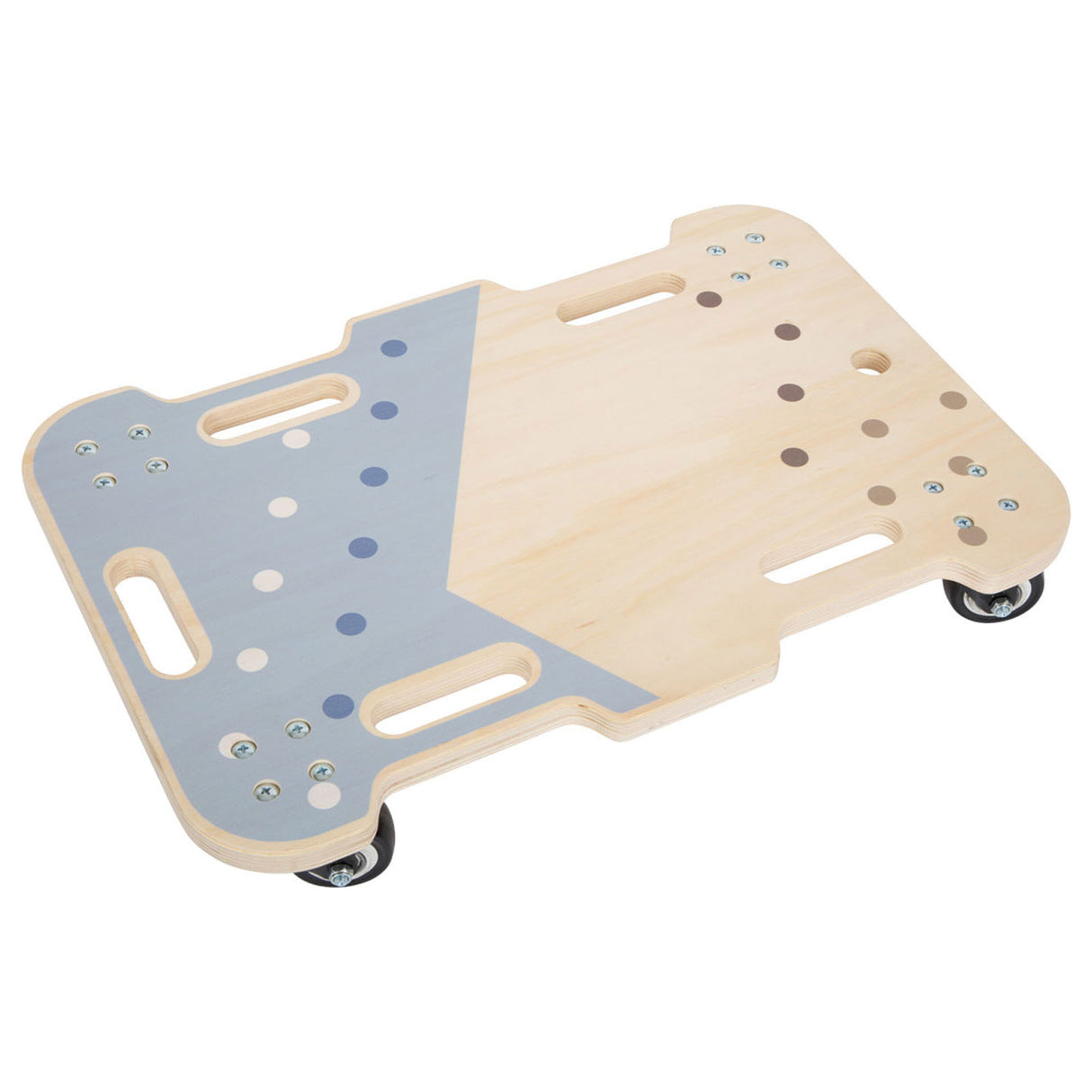 Small foot - houten rollerbord blauw