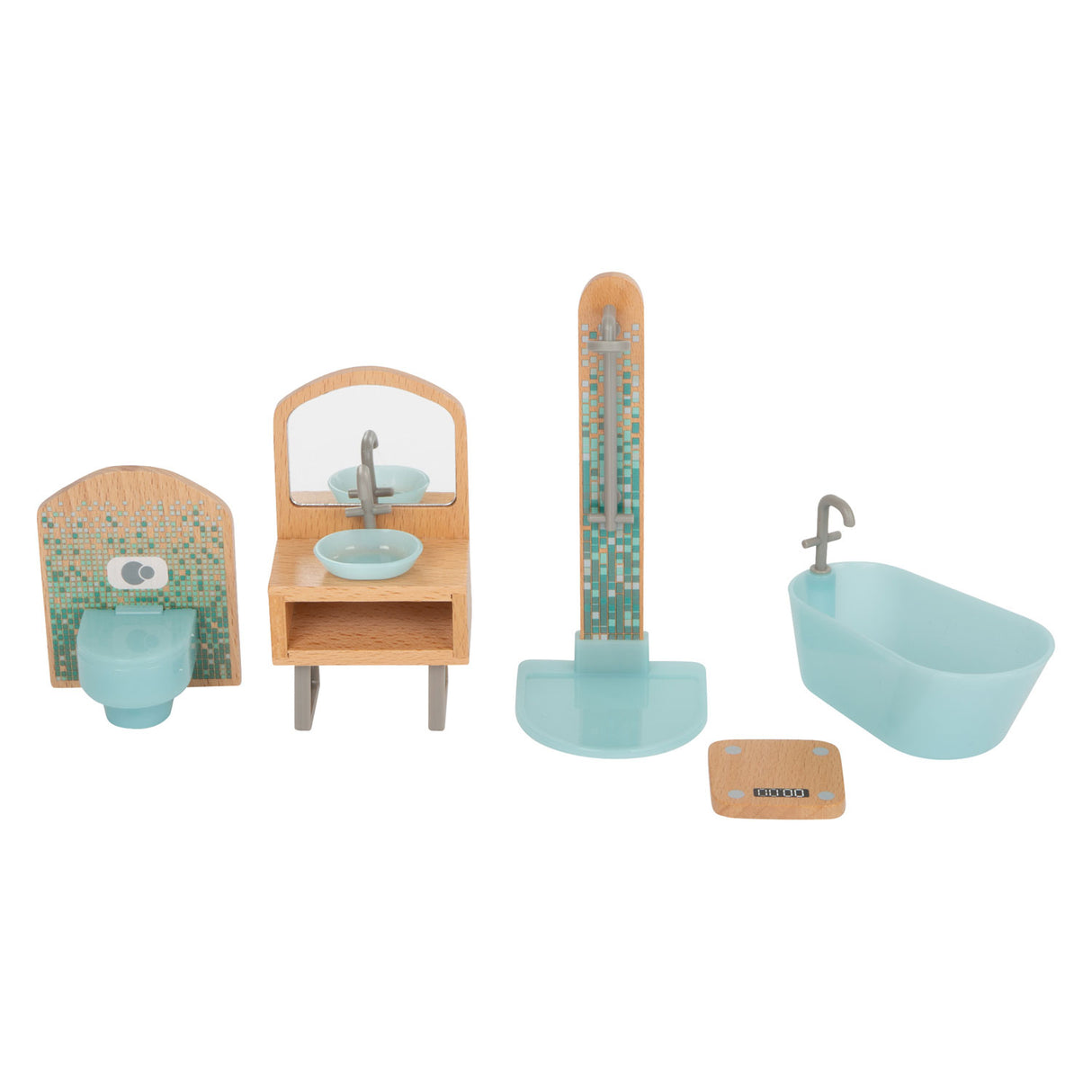Small Foot Houten Poppenhuis Meubeltjes Modern Set, 31dlg.
