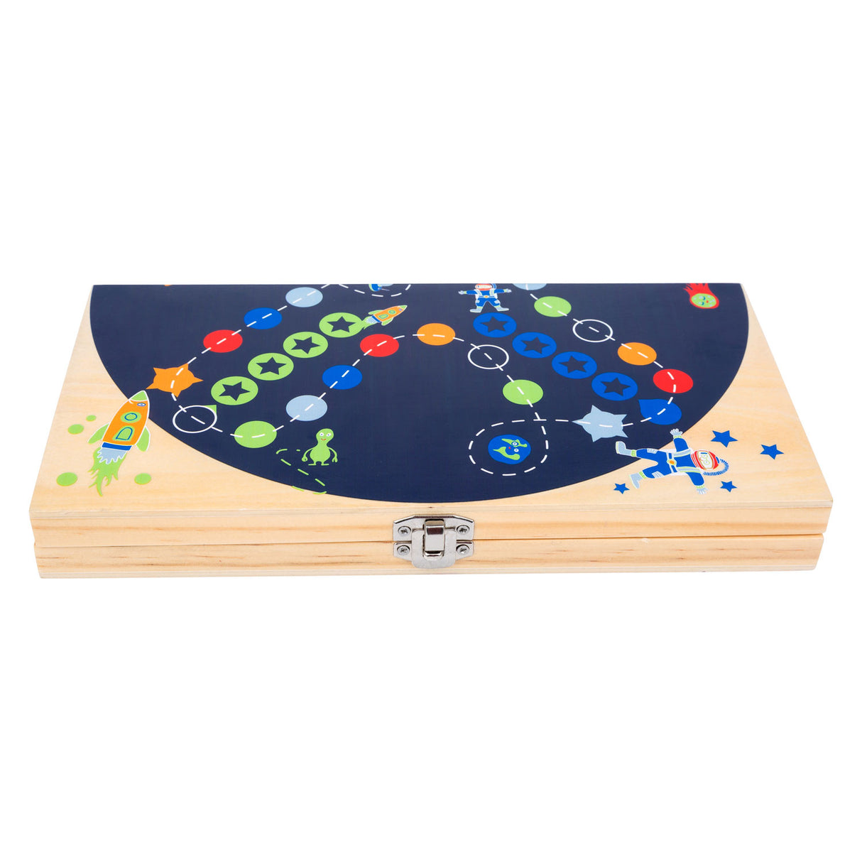 Small Foot Houten Ludospel Ruimtevaart