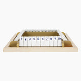 Small Foot Shut the Box Houten Dobbelspel Gouden Editie