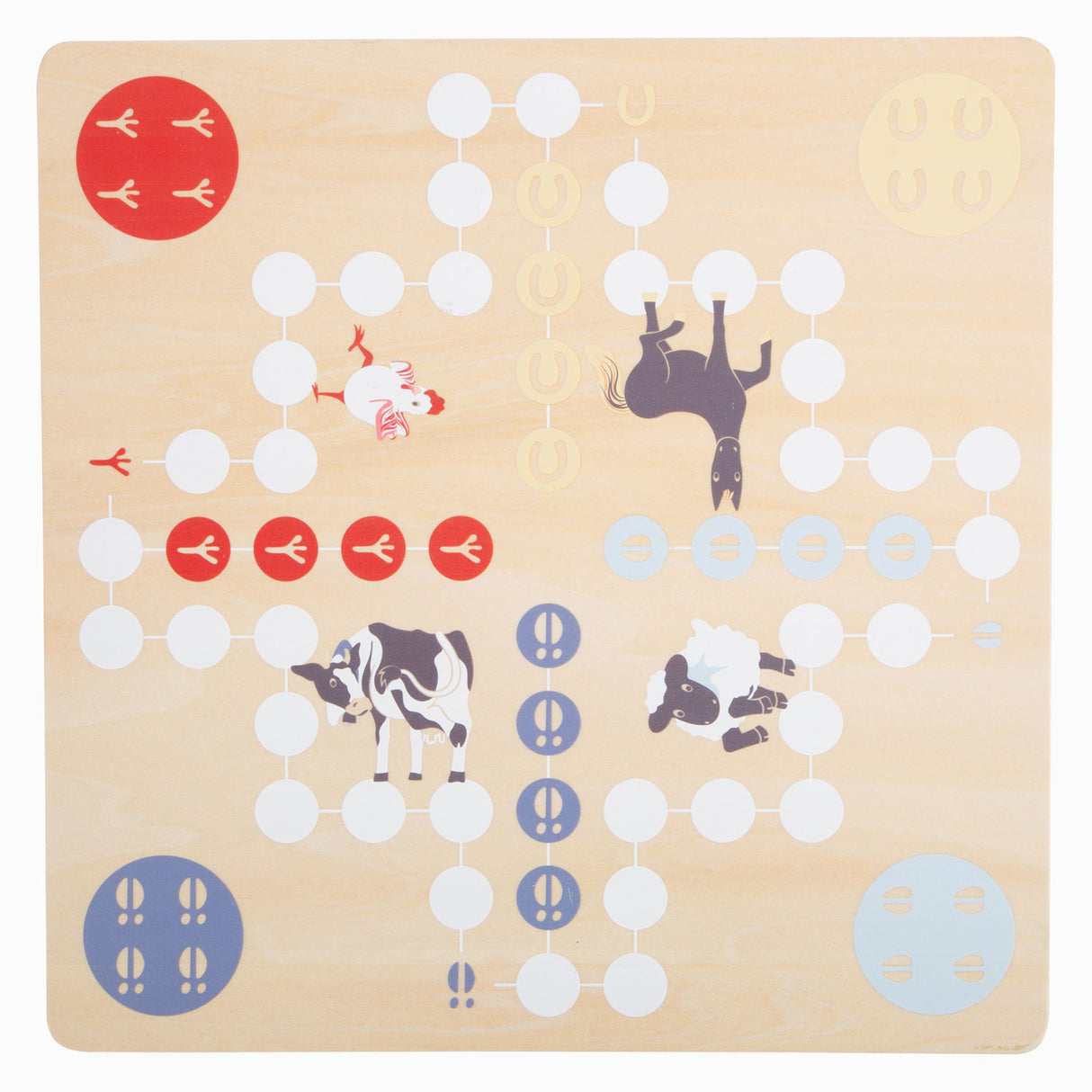 Small Foot Houten Spellen 4in1 Collectie