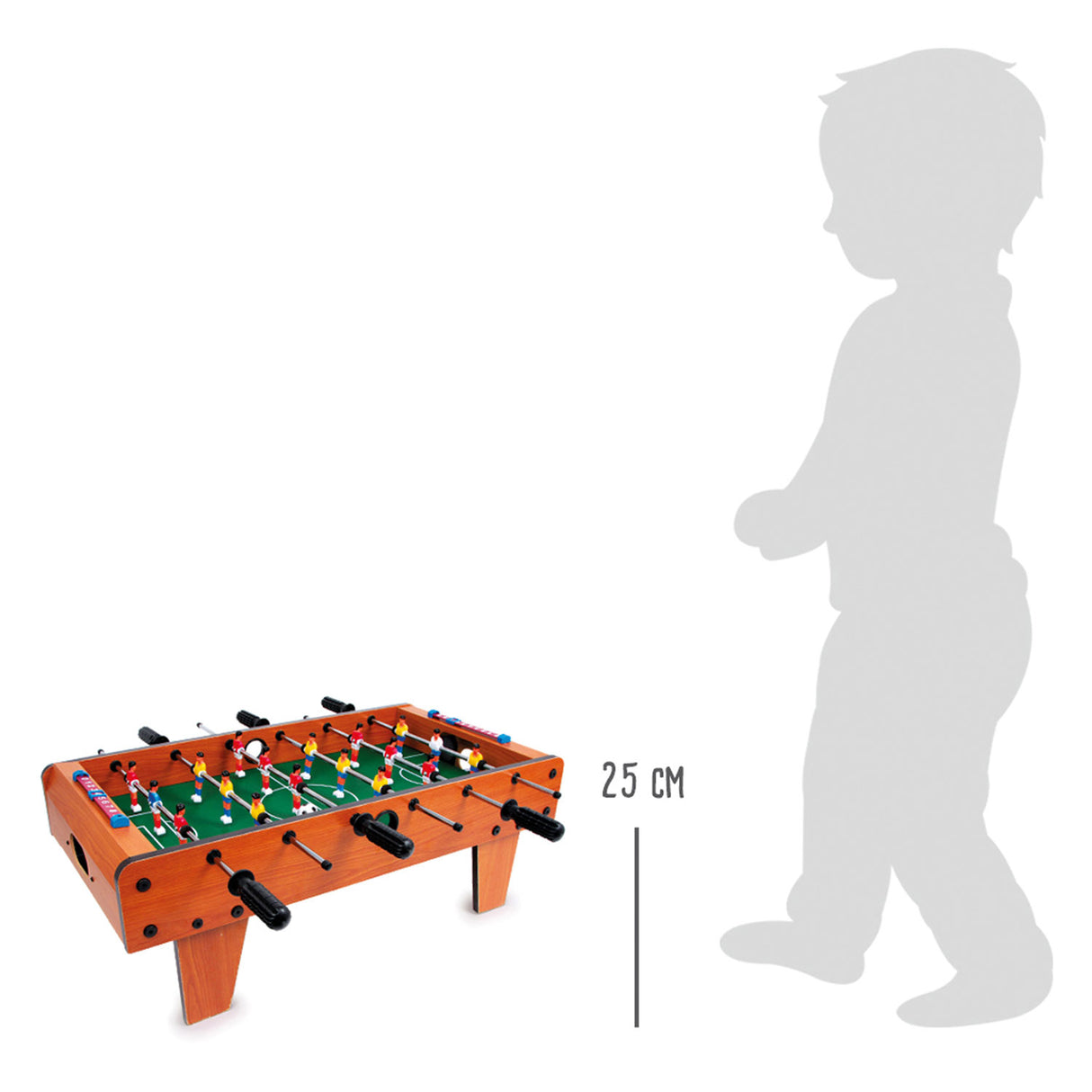 Small Foot Houten Tafelvoetbal Bruin Klein