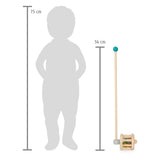 Small Foot Houten Duwfiguur Rammelaar