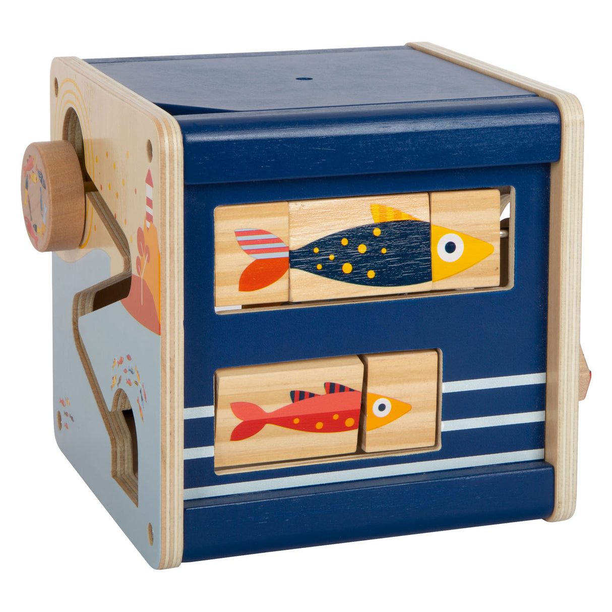 Small Foot Houten Activiteitenkubus Oceaan