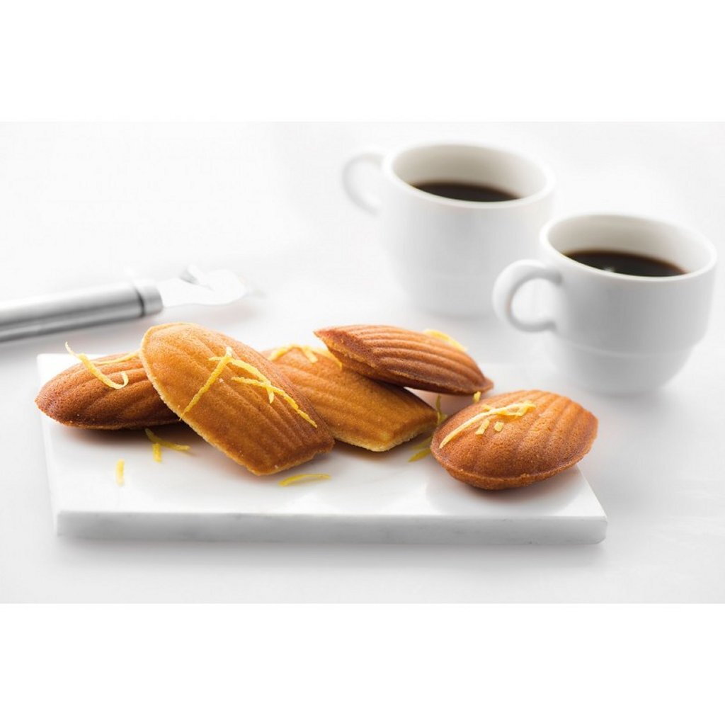 Fritel 142364 madeleines bakplaten zwart aluminium