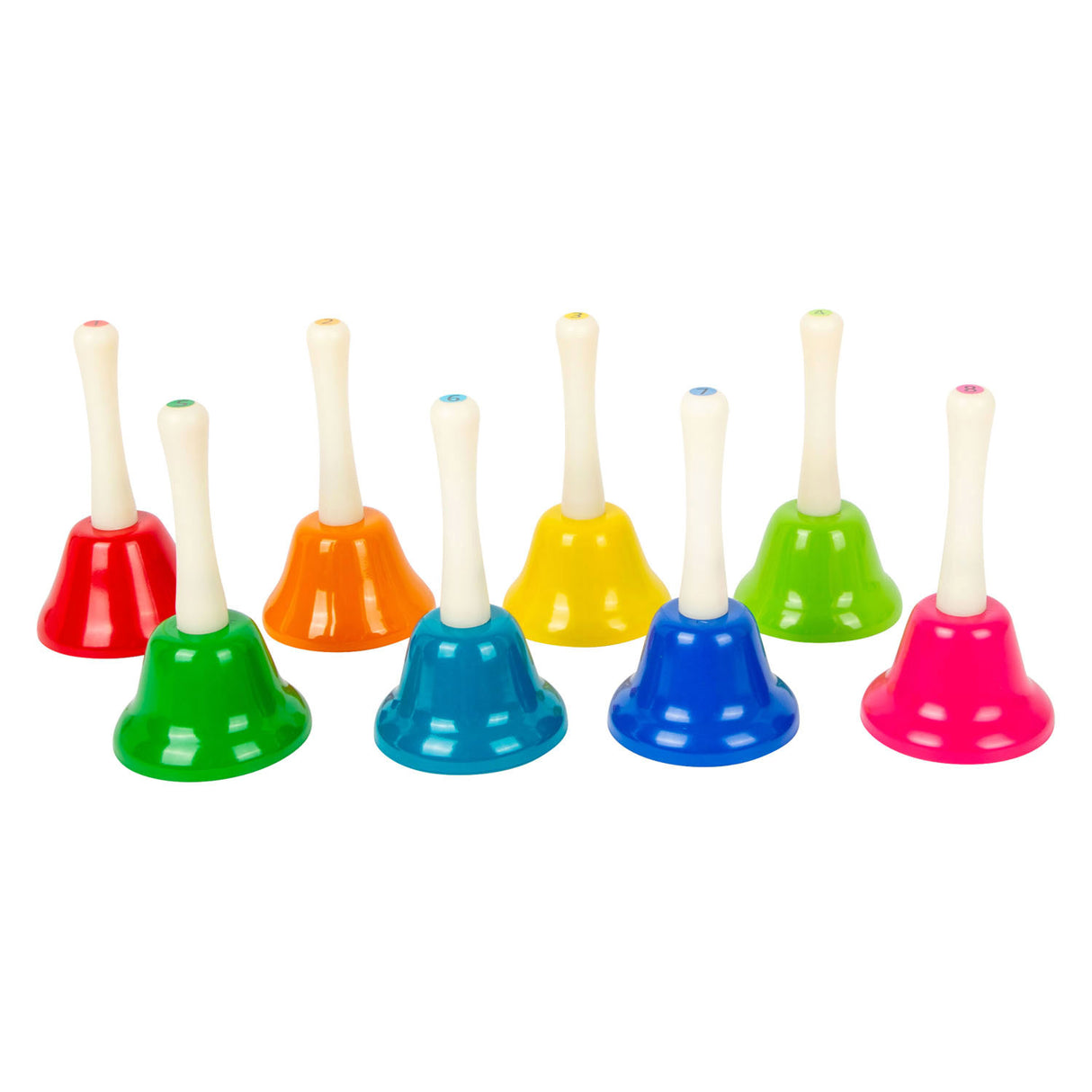 Small Foot Gekleurde Handbellen, Set van 8