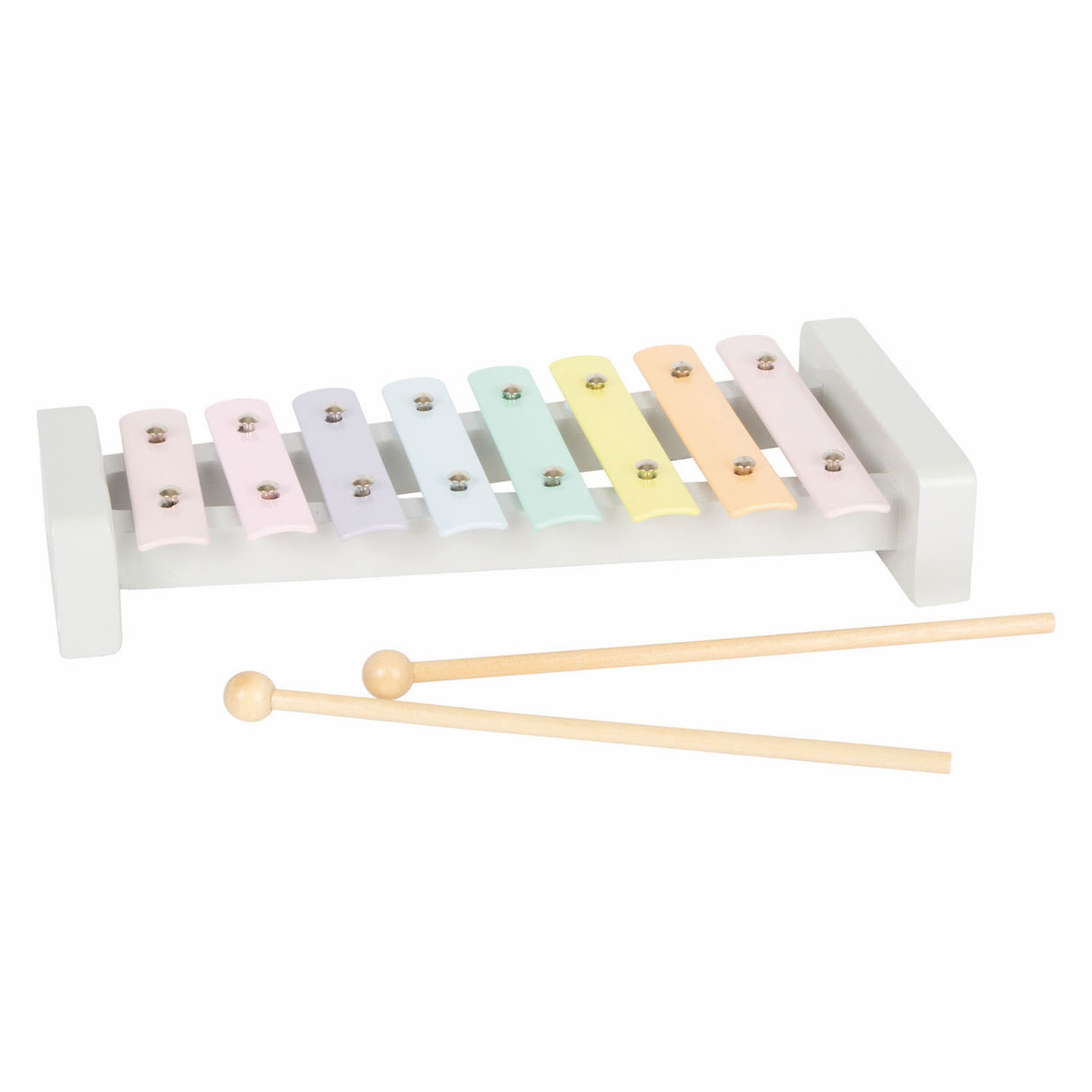 Small Foot Houten Muziekinstumentenset Pastel, 7dlg,