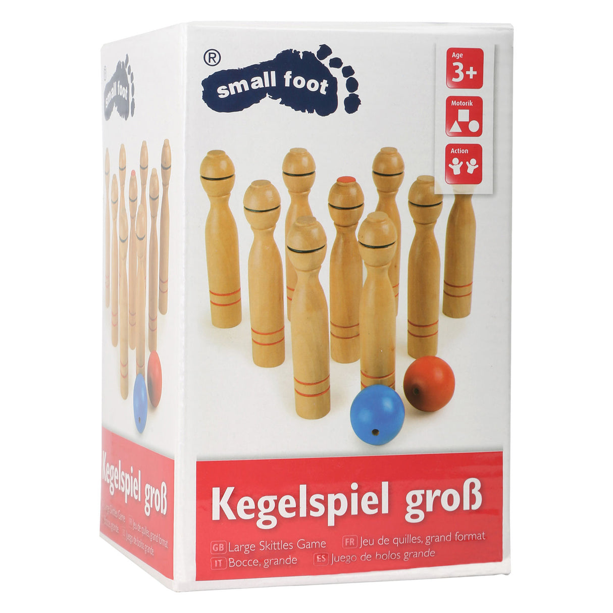 Small foot - houten kegelspel, 11dlg.