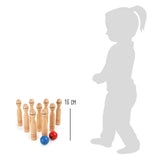 Small foot - houten kegelspel, 11dlg.