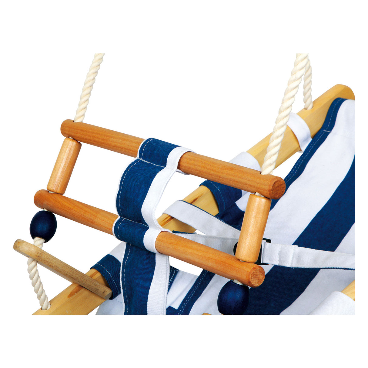 Small foot - houten peuterschommel marineblauw, 120cm