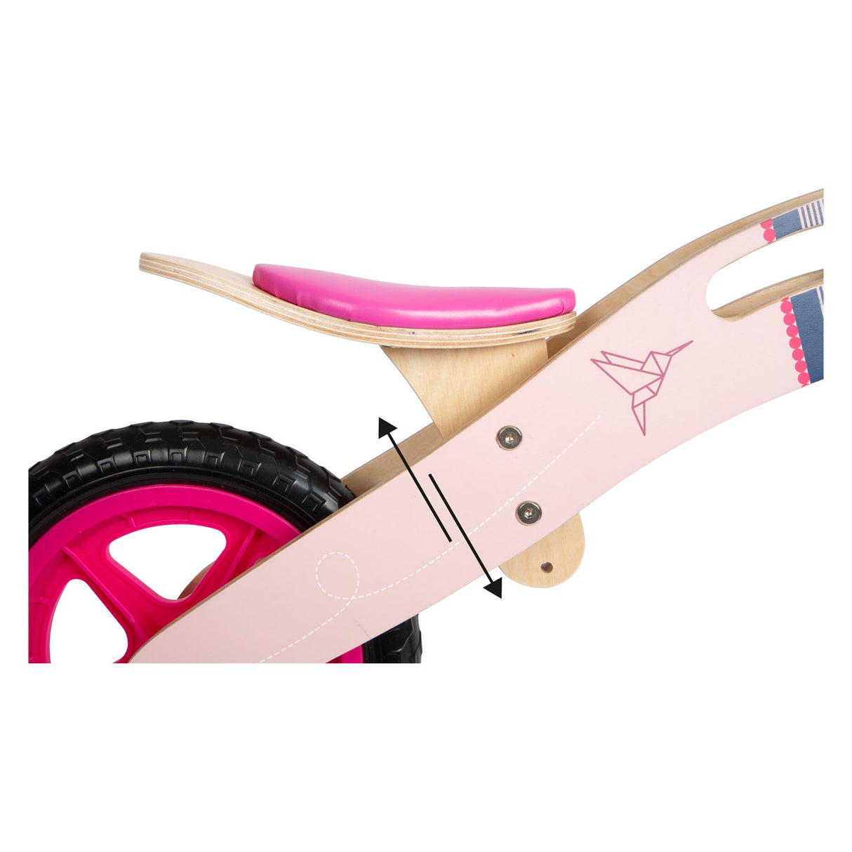 Small Foot Houten Kolibrie Roze