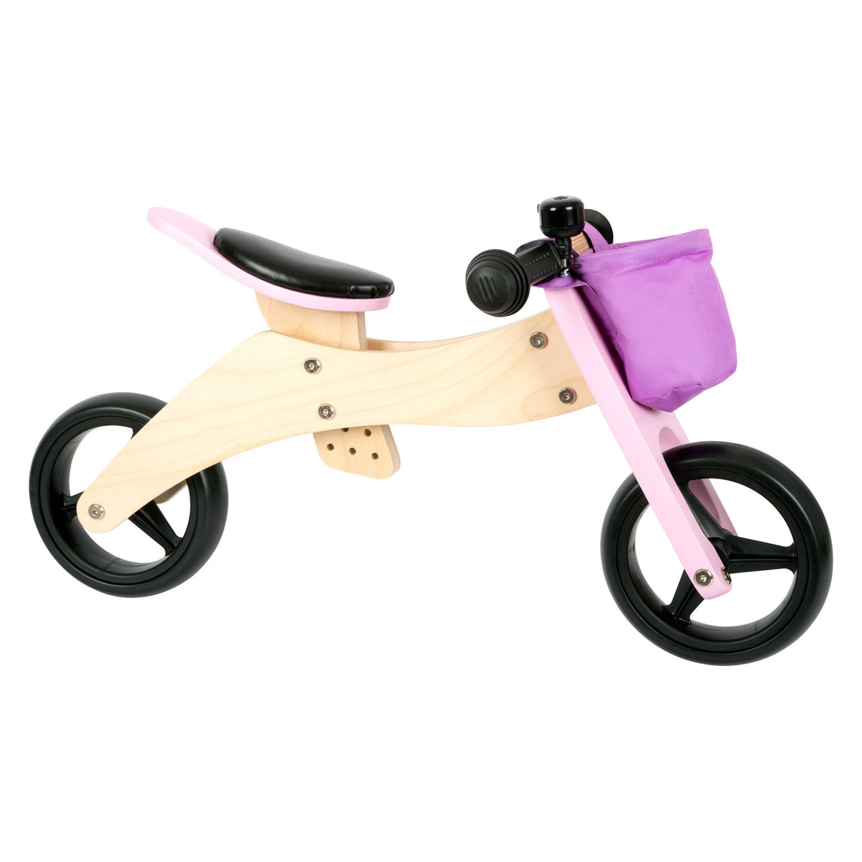 Small Foot Houten Driewieler en 2in1 Roze