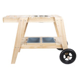 Small foot - houten modderkeuken compact