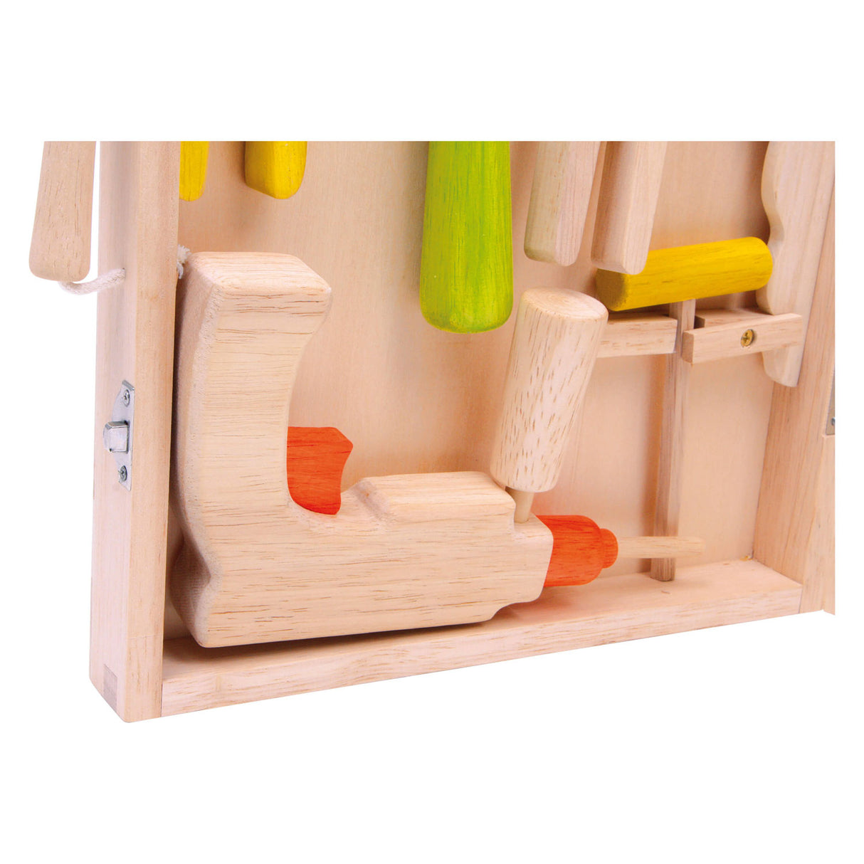 Small foot - houten gereedschapkoffer, 13dlg.