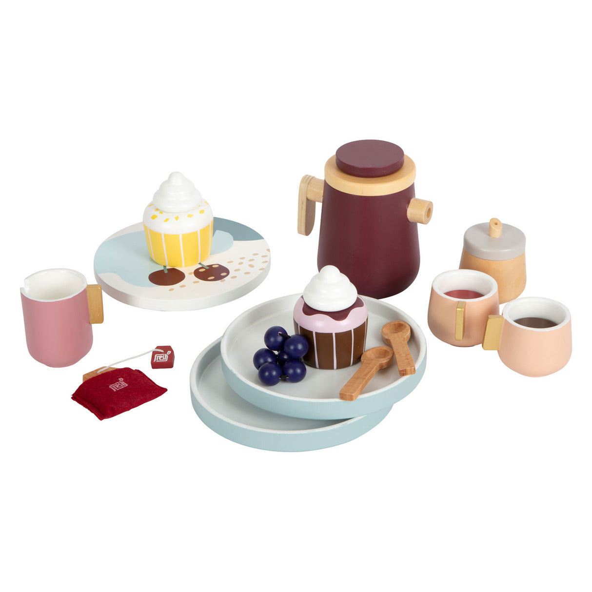 Small Foot Houten Koffie en Theeset Tasty, 16dlg.