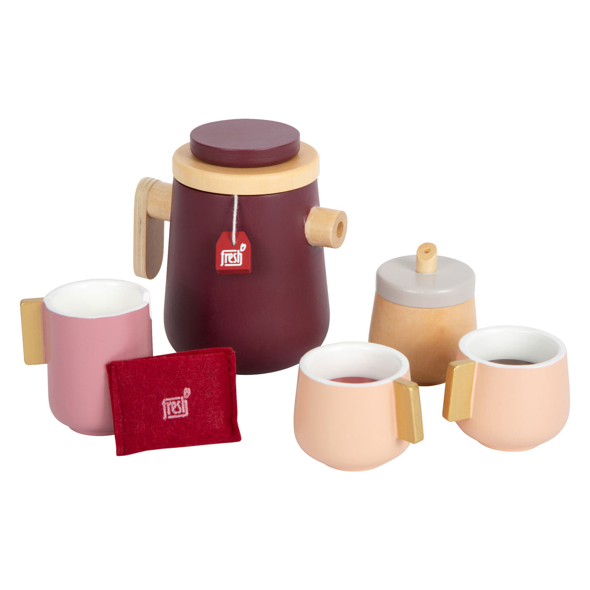 Small Foot Houten Koffie en Theeset Tasty, 16dlg.