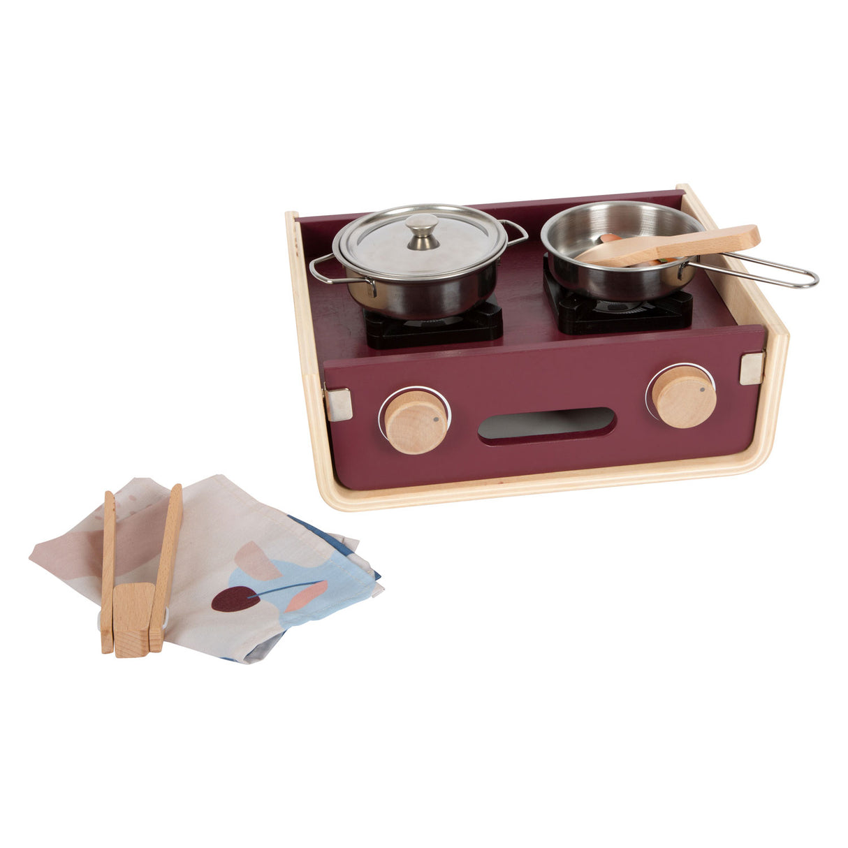 Small Foot Houten Camping Speelkeuken Tasty, 9dlg.