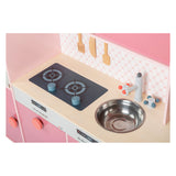 Small Foot Houten Speelkeuken Roze, 12dlg.