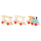 Small Foot Houten Trein Transporter met Auto's, 11dlg.