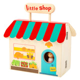 Small Foot Houten Meeneem Speelwinkel Poppenhuis, 15dlg.