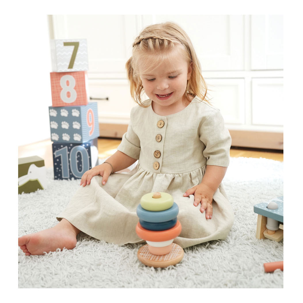 Small Foot Houten Stapeltoren Arctic, 7dlg.
