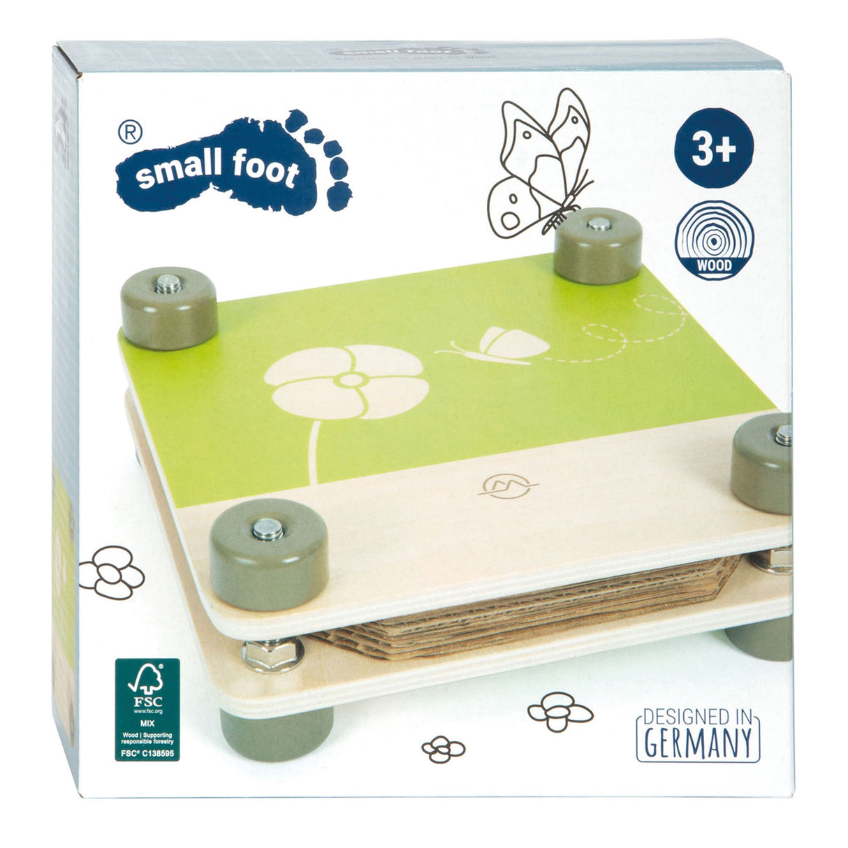 Small foot - houten bloemenpers discover