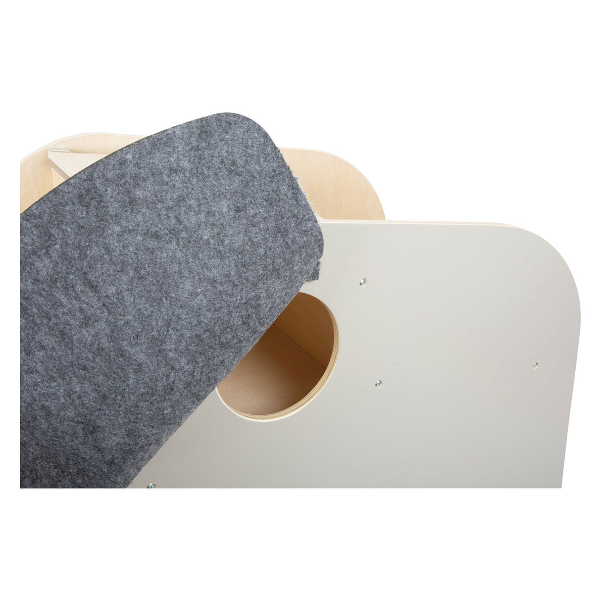 Small foot - houten speelgoedbox olifant op wielen met zitplek
