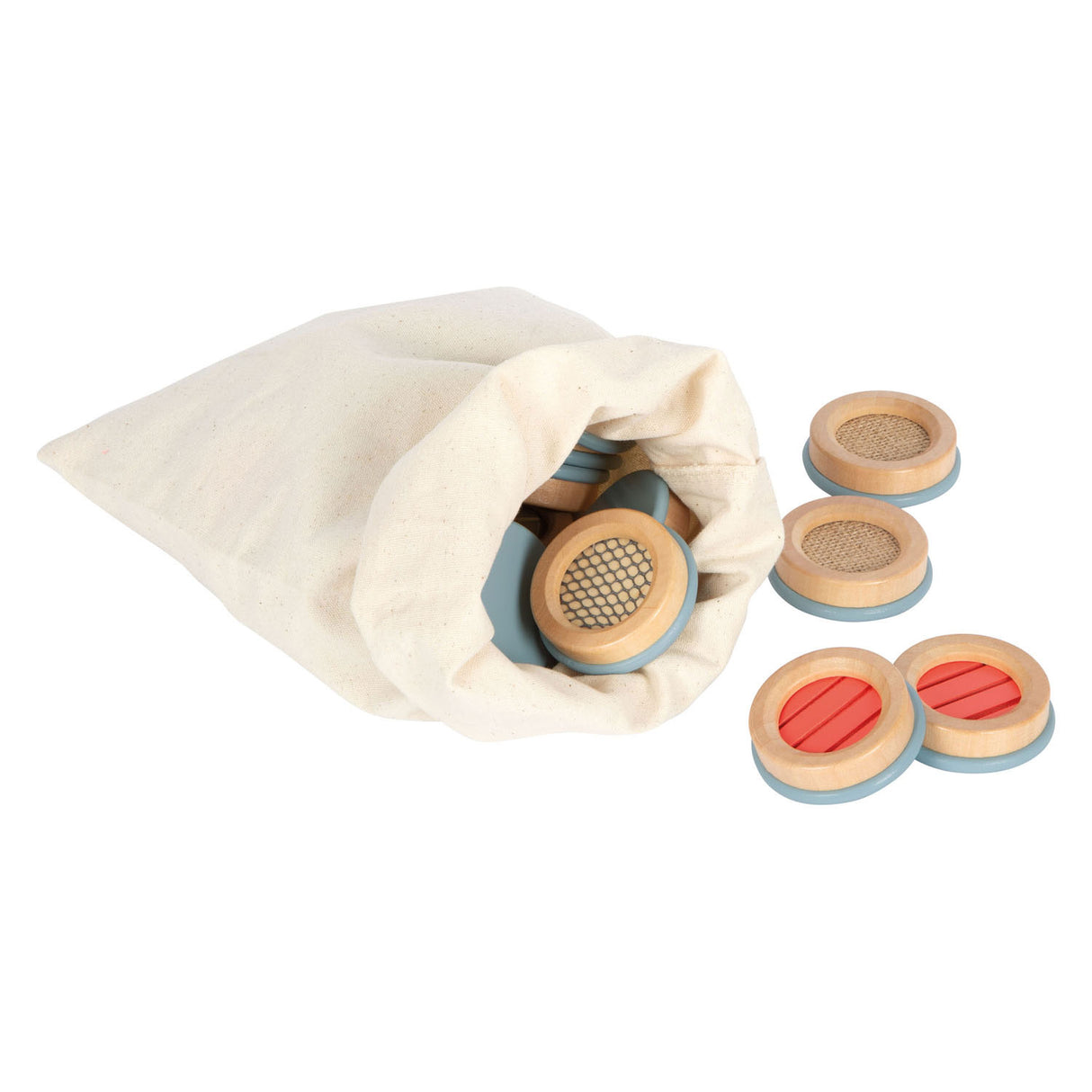 Small foot - sensorisch houten geheugenspel sensory