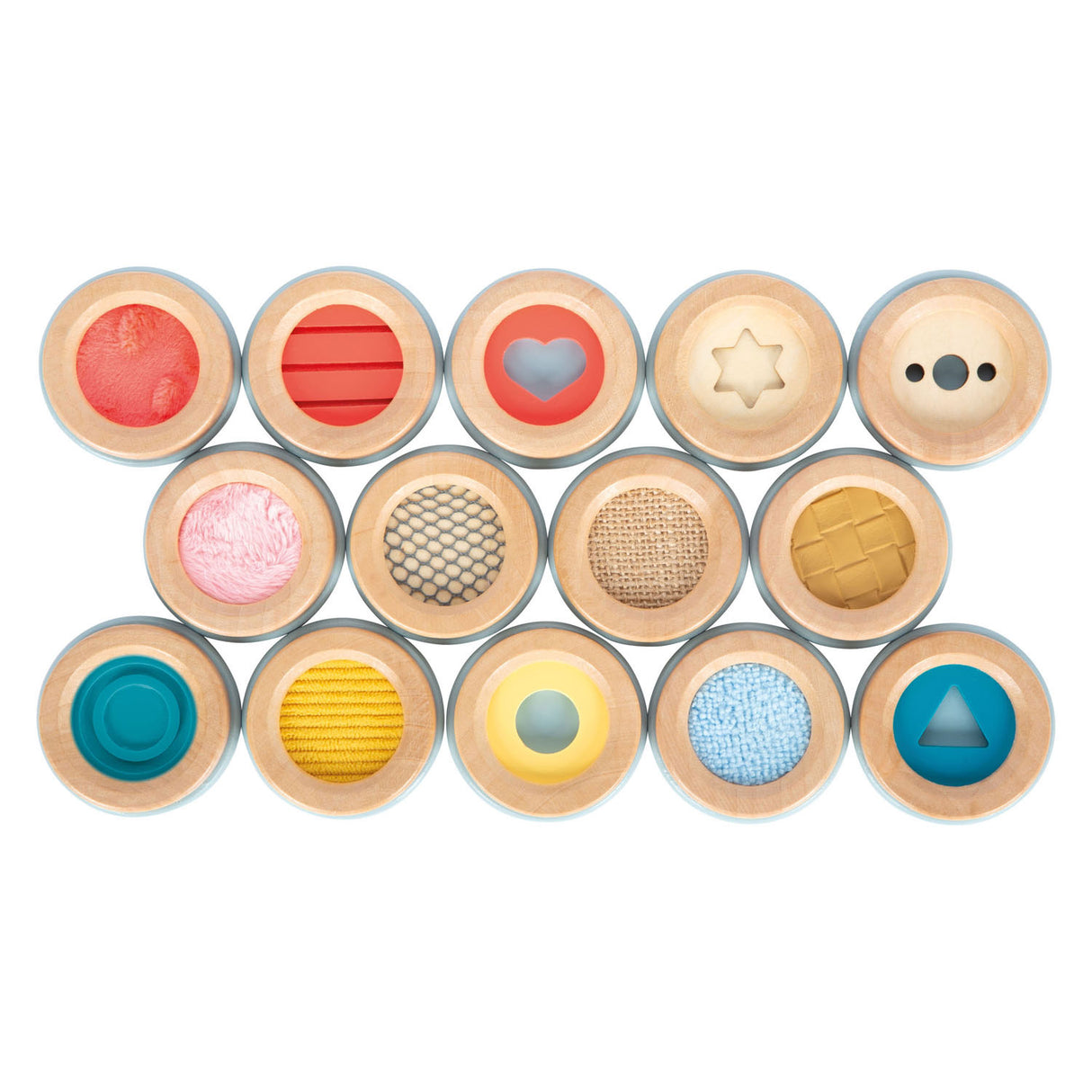 Small foot - sensorisch houten geheugenspel sensory