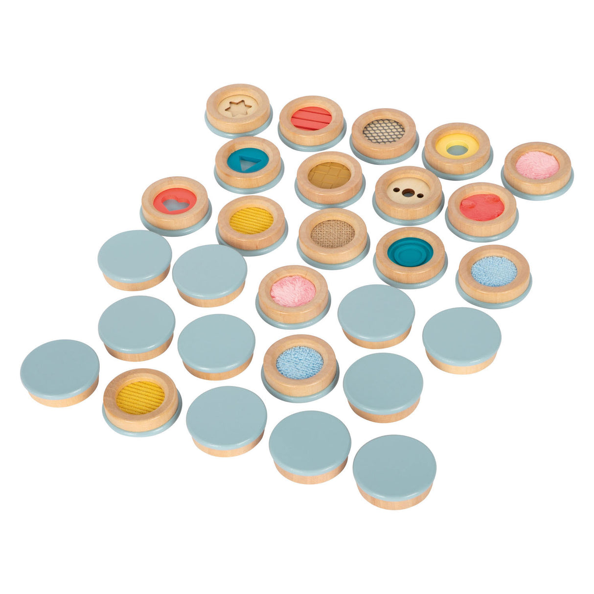 Small foot - sensorisch houten geheugenspel sensory