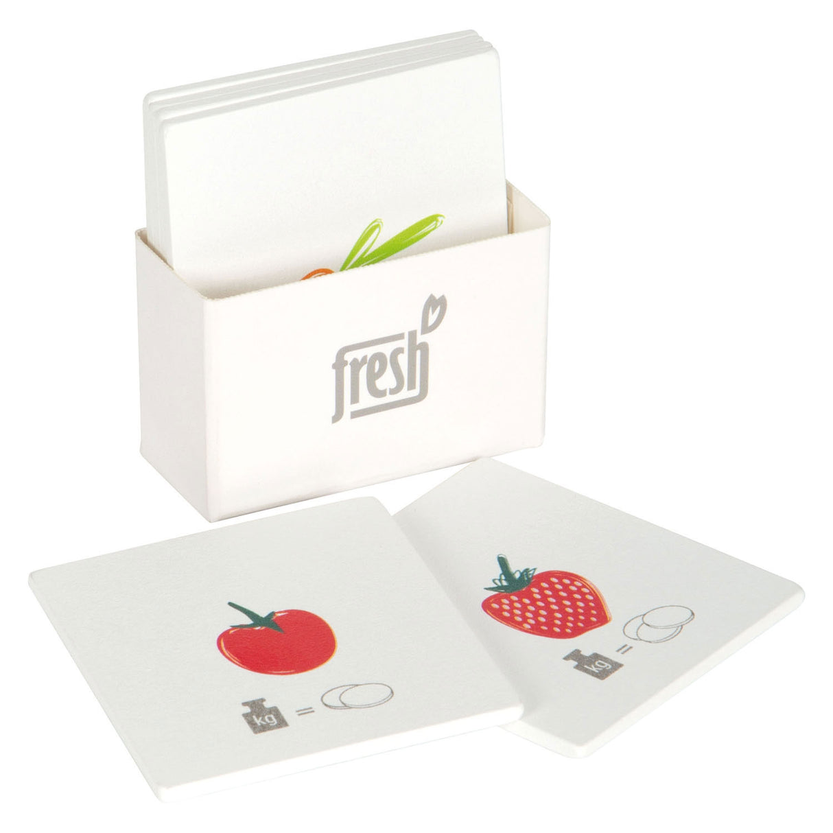 Small foot - houten weegschaal fresh