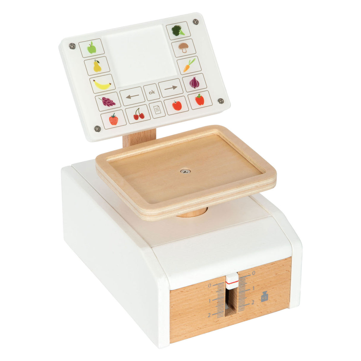 Small foot - houten weegschaal fresh