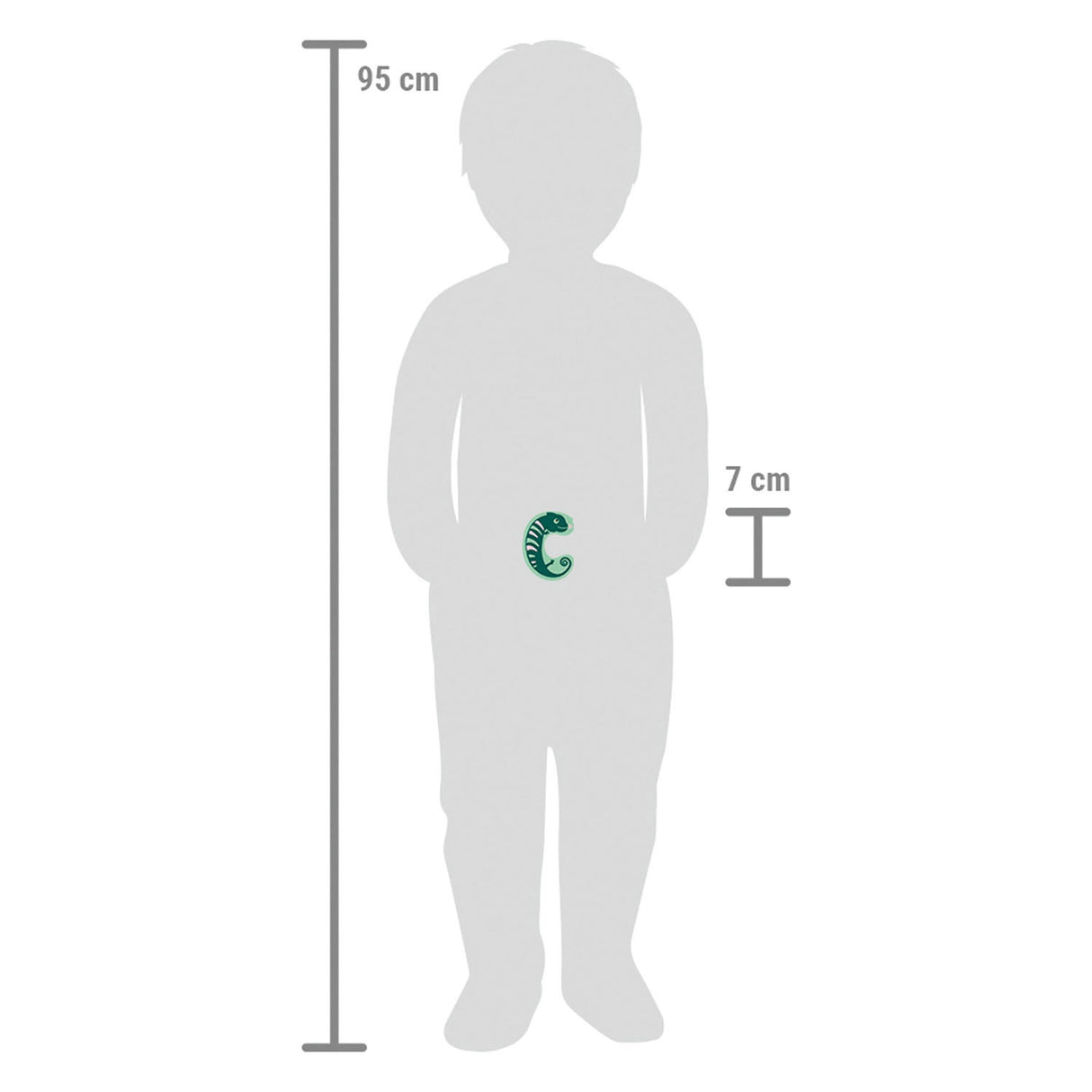Small foot - houten dieren kinderletter - c
