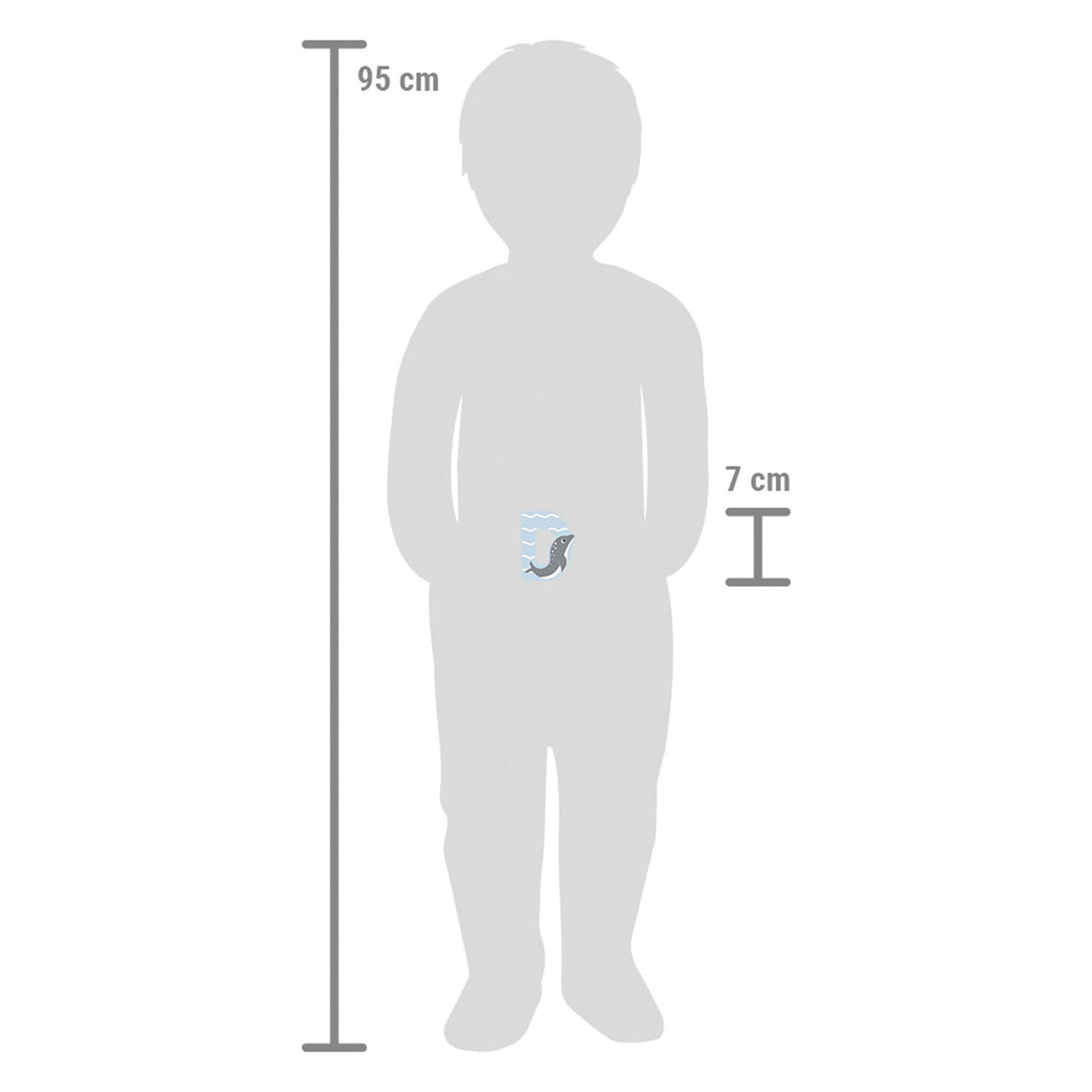 Small foot - houten dieren kinderletter - d