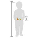 Small foot - houten dieren kinderletter - l
