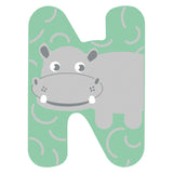 Small foot - houten dieren kinderletter - n