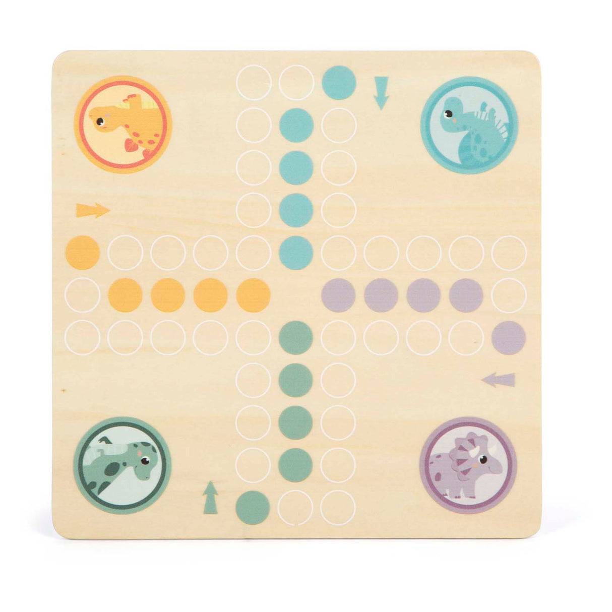 Small foot - houten ludospel dino