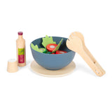 Small foot - houten speelgoed eten salade speelset, 11dlg.