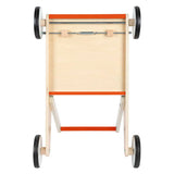 Small foot - houten loopwagen koper rood