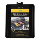 Nostik barbecue en ovenschaal 28x35x4 cm zwart