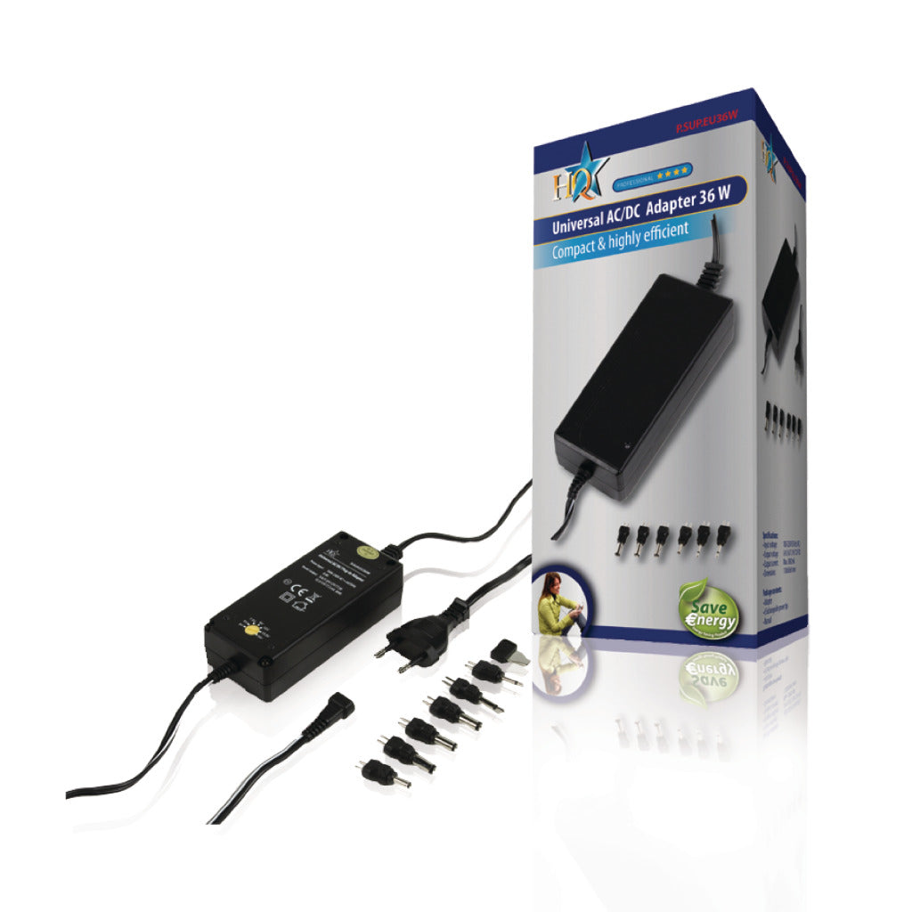 Hq p. sup. eu36w universele adapter 36 w