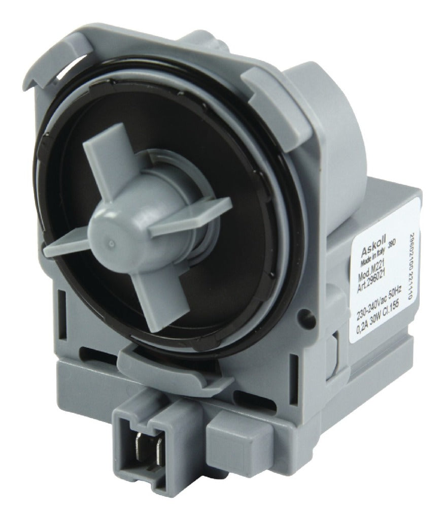 Askoll w1-07174-ask afvoerpomp zonder pomphuis met raster aansluiting voor oa bosch siemens
