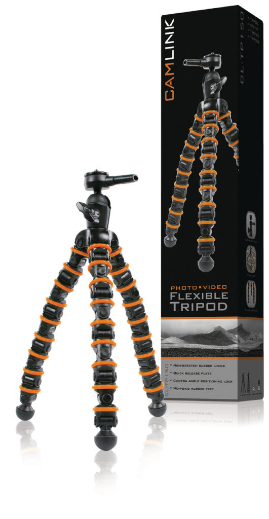 Camlink cl-tp150 flexibele tripod 9 secties